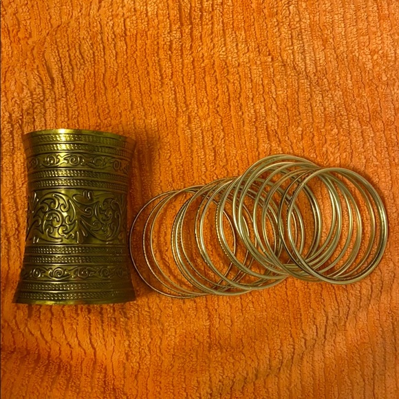 Bangles and Cuff Bracelet